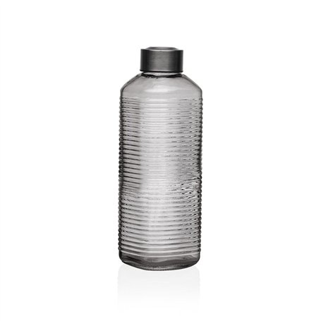 Bouteille d'eau Versa Gris verre Aluminium 1 L 8