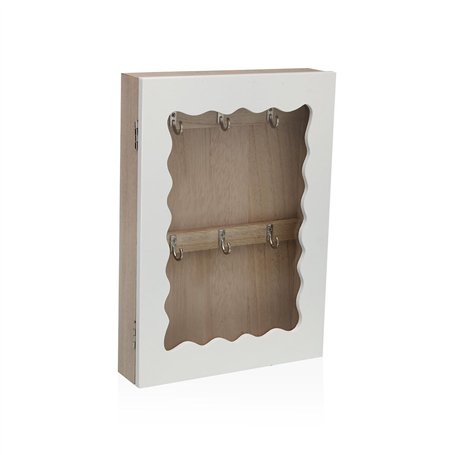 Boîte à bijoux Versa Blanc Bois
