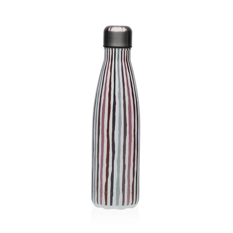 Bouteille d'eau Versa Ligne Acier 7 x 27 x 7 cm