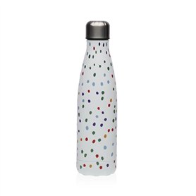 Bouteille d'eau Versa Dotty Acier 7 x 27 x 7 cm