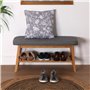 Tapis Versa Noir Cercles