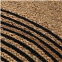 Tapis Versa Noir Cercles