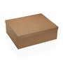 Set de boîtes décoratives Versa Marron Carton (15 Pièces)