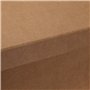 Set de boîtes décoratives Versa Marron Carton (15 Pièces)