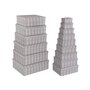 Set de boîtes décoratives Versa Carton (15 Pièces)