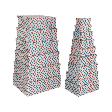 Set de boîtes décoratives Versa Carton (15 Pièces)