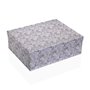 Set de boîtes décoratives Versa Carton Lavande (15 Pièces)