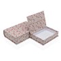 Boîte Décorative Versa Toile Bois MDF Livre Roses