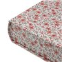 Boîte Décorative Versa Toile Bois MDF Livre Roses