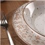 Assiettes Versa Beige Porcelaine 18 Pièces
