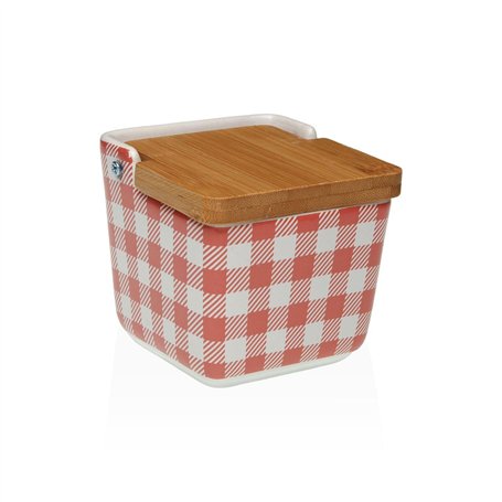 Salière avec couvercle Versa VICHY  Céramique 8