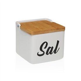 Salière avec couvercle Versa Sal Blanc Céramique 12