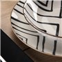 Assiettes Versa Gris Porcelaine 18 Pièces