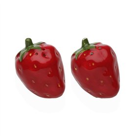 Salière et Poivrière Versa Céramique Dolomite Fraise 6