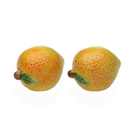 Salière et Poivrière Versa Céramique Dolomite Citron 5