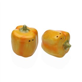 Salière et Poivrière Versa Céramique Dolomite Poivrons 7 X 5
