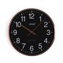 Horloge Murale Versa Noir Métal