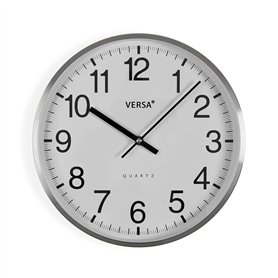 Horloge Murale Versa Blanc Métal