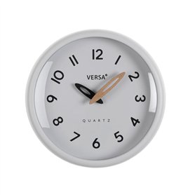 Horloge Murale Versa Blanc Plastique