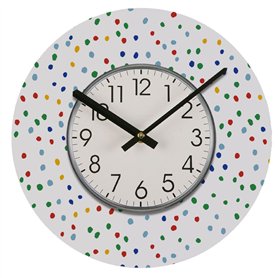 Horloge Murale Versa Bois 4 x 30 x 30 cm