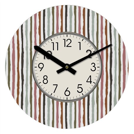 Horloge Murale Versa Bois 4 x 30 x 30 cm