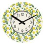 Horloge Murale Versa Bois Citron 4 x 30 x 30 cm