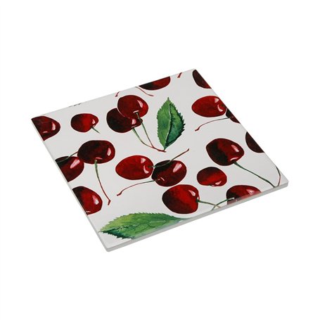 Dessous de plat Versa Liège Céramique Cerises 20 X 0