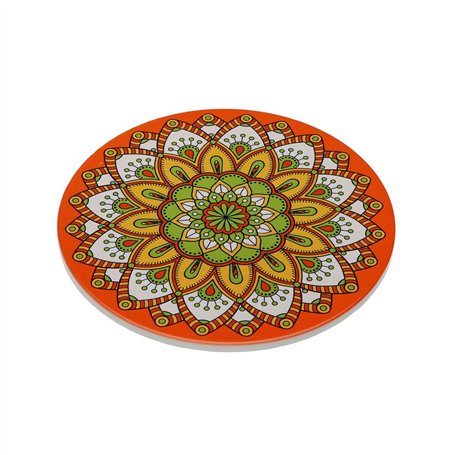 Dessous de plat Versa Liège Céramique Mandala 20 X 0