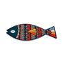Dessous de plat Versa Vert Liège Céramique Poisson 14 x 0