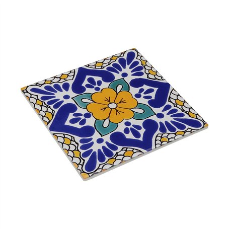 Dessous de plat Versa Bleu Liège Céramique Carrelage 20 X 0