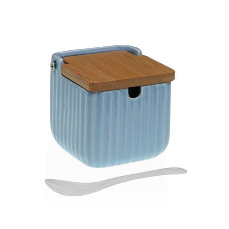 Sucrier Versa Bleu Céramique Bambou Dolomite 8