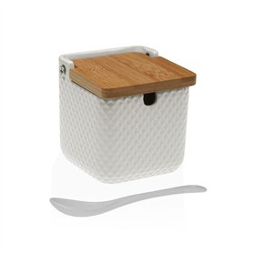 Sucrier Versa Blanc Céramique Bambou Dolomite 8