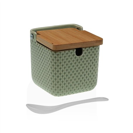 Sucrier Versa Vert Céramique Bambou Dolomite 8