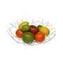 Coupe à fruits Versa Blanc Métal Acier 30 x 9 x 30 cm