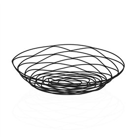 Coupe à fruits Versa Noir Métal Acier 23 X 7 X 31 CM