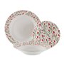 Assiettes Versa Porcelaine Coeurs 18 Pièces