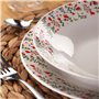Assiettes Versa Porcelaine Coeurs 18 Pièces