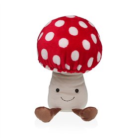 Support de porte Versa Polyester Textile 22 X 28 X 28 CM Champignon