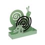 Support pour spirales anti-moustiques Versa Vert Métal 5 x 17 x 17 cm Escargot
