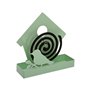 Support pour spirales anti-moustiques Versa Vert Métal 5 x 17 x 17 cm Oiseau