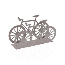 Porte-serviettes Versa Gris Métal Acier Fer 4