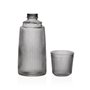 Bouteille d'eau Versa Noir verre Aluminium 10