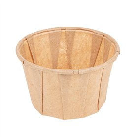 García de Pou 250 Unités - Pots Traiteur Plissé 60 ml (2 oz) 80 g/m2