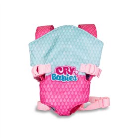 CRY BABIES le porte-bébé | Accessoire pour poupée (30cm) et peluche; avant et arrière - Jouet idéal pour enfants +3 Ans