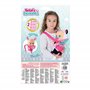 CRY BABIES le porte-bébé | Accessoire pour poupée (30cm) et peluche; avant et arrière - Jouet idéal pour enfants +3 Ans