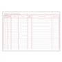 Registre d'enregistrement du courrier DOHE 09910 A4 Bordeaux 100 Volets