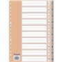 Dohe - Intercalaires classeurs 2 et 4 anneaux (10 unités) - Index format A4