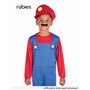 costume avec casquette et moustache