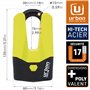 URBAN U9DY Antivol Moto Bloque Disque Mini U Homologué SRA, Sécurité Maximale Entièrement Testée, Fourche ø15 Double Fermeture, 