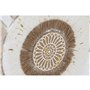 Cadre Home ESPRIT Blanc Beige Cercles Scandinave 150 x 3 x 50 cm (2 Unités)